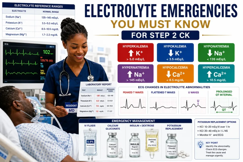 Electrolyte Emergencies You Must Know for Step 2 CK