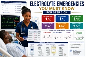 Electrolyte Emergencies You Must Know for Step 2 CK