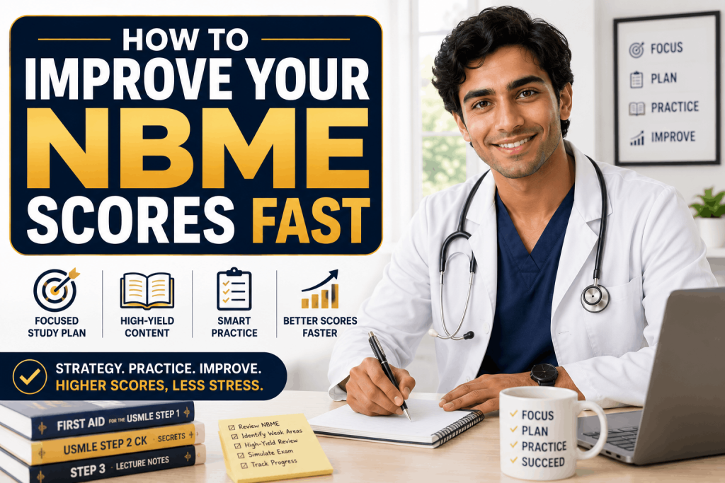 How to improve your NBME scores fast with clinical reasoning