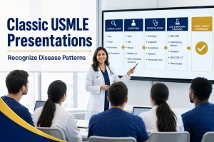 How to Recognize Classic USMLE Disease Presentations with physician teaching students clinical clues, symptoms, labs, and disease patterns.