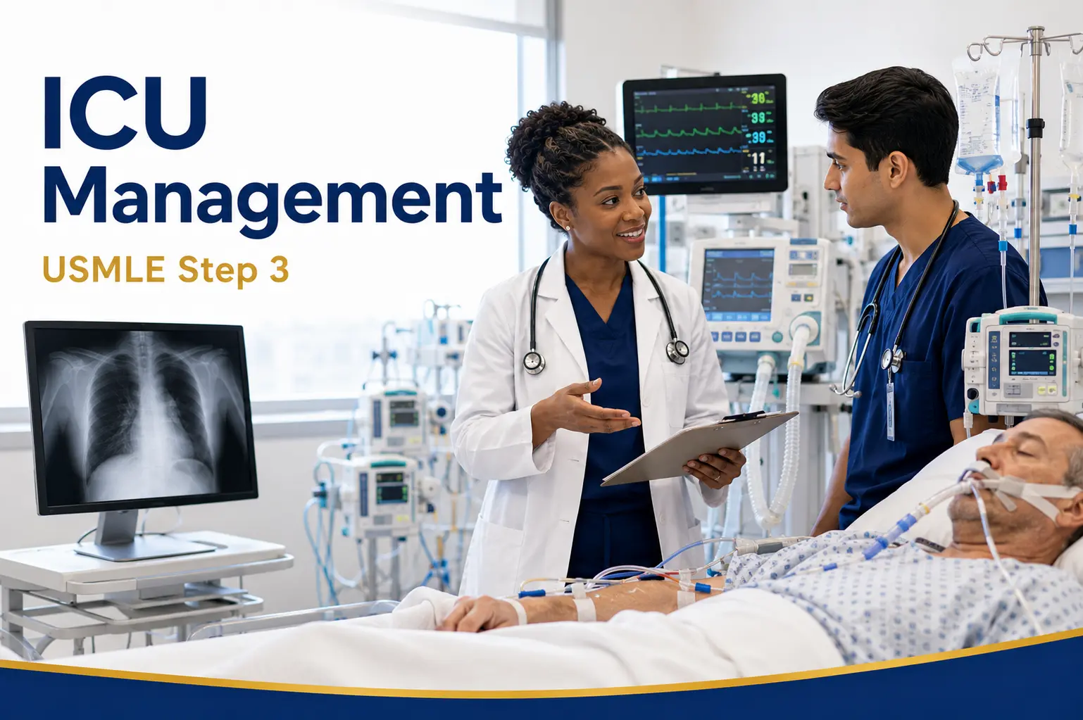 ICU Management Step 3